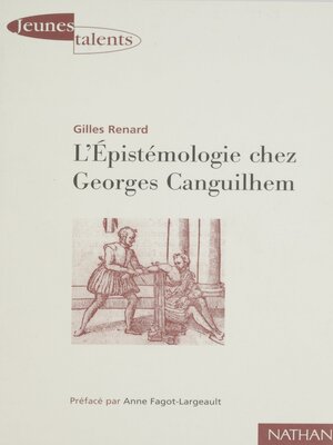 cover image of L'Épistémologie chez Georges Canguilhem